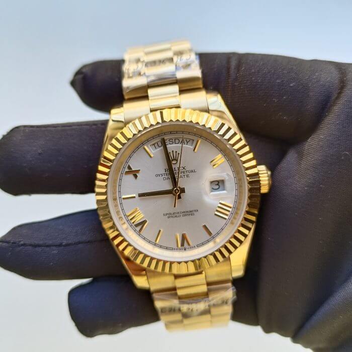 Day Date Yellow Gold Rolex Replica Watch