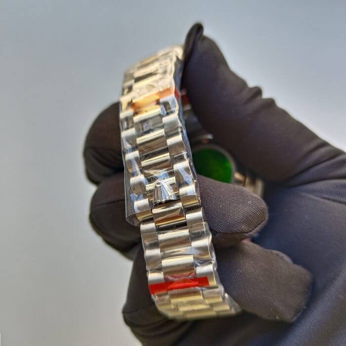 Rolex DayDate White Gold Blue Dial 228239 Blurp 41MM Luxury Watch - Image 8