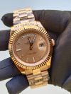 Replica Rolex Day-Date 40: Rose Gold, Presidential Bracelet - Image 2