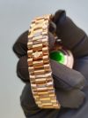 Rolex Day-Date 40 Everose Gold Sundust Watch - Image 4