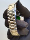 Rolex Day-Date Platinum Diamond Bezel Black Dial 40MM & Smooth Bezel President Bracelet 228206 - Image 2