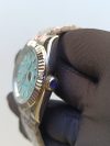 Rolex Datejust Ice Blue Replica Automatic White Gold Watch - Image 2