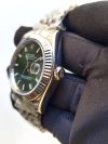 Rolex Datejust 41MM Green Dial Jubilee Replica Watch - Image 4
