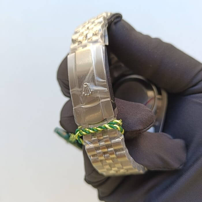 Rolex Wimbledon Datejust 41 Stainless Steel	Replica Watch - Image 6