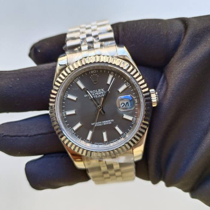 Rolex Datejust 41 Rhodium Jubilee Replica Men's Watch - Image 2