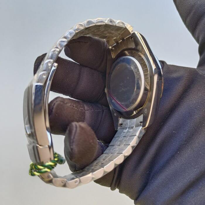 Rolex Datejust 41 Rhodium Jubilee Replica Men's Watch - Image 11