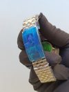 Rolex Datejust Green Palm Motif 41mm Replica Watch - Image 6