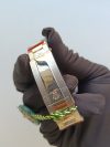 Rolex Datejust 41 Replica Watch with Grey Dial Green Number - Image 6