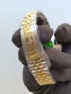 Rolex Datejust 41 Black Dial Gold Replica Watch For Men - Image 7