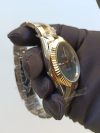 Rolex Wimbledon 41mm Two-Tone Yellow Gold and Steel Replica Watch - Image 3