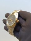 Two Tone Rolex Datejust 41mm Wimbledon Dial Oyster Watch Replica - Image 4