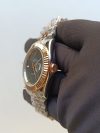 Rolex Datejust Slate Green Roman Number Yellow Gold Jubilee Replica Watch - Image 7
