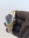 Rolex Datejust 41 Steel White Gold Blue Dial Replica Watch - Image 2