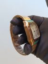 Cartier Santos Rose Gold Large Silver Opaline Dial Bracelet WGSA0007WGSA - Image 2