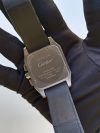 Cartier Santos 100XL Chronograph Large White Dial Leather Belt Men’s Watch - Image 6
