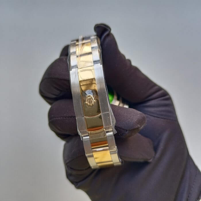 Rolex Sky Dweller Two Tone White Dial 42MM Yellow Gold Bezel Oyster Men's Watch 326933 - Image 13