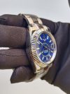 Rolex Sky Dweller Blue Index Dial 42MM Fluted White Gold Bezel Oyster Bracelet 326934 - Image 9