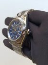 Rolex Sky Dweller Blue Index Dial 42MM Fluted White Gold Bezel Oyster Bracelet 326934 - Image 10