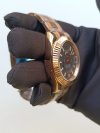 Rolex Sky Dweller Rose Gold 42MM Dark Rhodium Index Dial Fluted Bezel Oyster Bracelet 326935 - Image 14
