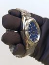 Rolex Oyster Perpetual Blue face Sky Dweller Index Dial 42mm Jubilee White Gold Fluted 326934 - Image 9