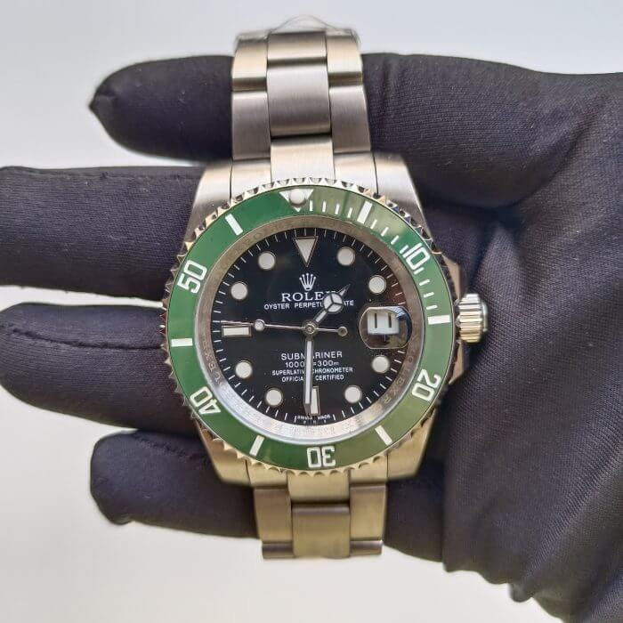 Rolex Submariner Green Bezel Black Dial 41 Kermit Automatic Chronometer Men’s Watch 126610LV New - Image 2