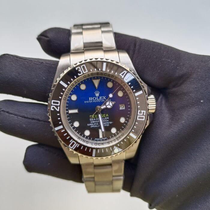 ROLEX Sea Dweller Deepsea Blue Dial 44  Stainless Steel Men’s Watch 116660 - Image 2