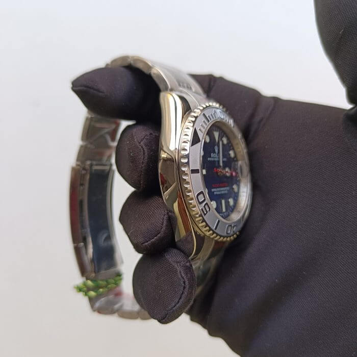 Rolex Yacht Master Stainless Steel 40MM Blue Dial Bezel Oyster Bracelet 116622 - Image 6