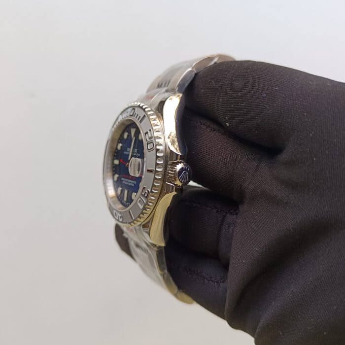 Rolex Yacht Master Stainless Steel 40MM Blue Dial Bezel Oyster Bracelet 116622 - Image 7