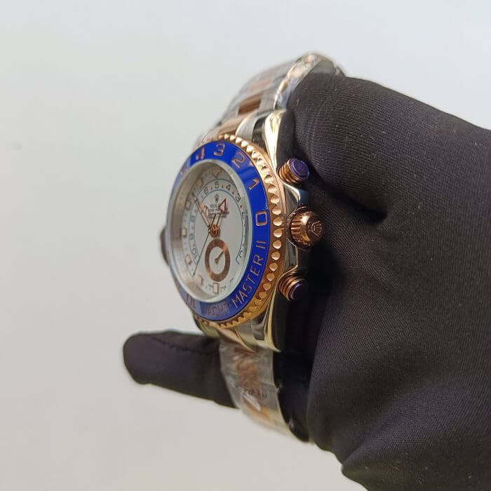 Rolex Yacht Master Two Tone 44MM 18k Rose Gold And Steel Watch - Image 7