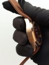 Patek Philippe Aquanaut Rose Gold Date Sweep 40.8mm Brown Dial Brown Composite Rubber Strap 5167R-001 - Image 4
