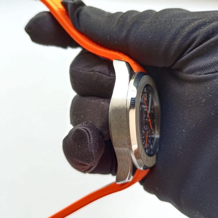 Patek Philippe Orange watch | Aquanaut Chronograph 5968A-001 Steel - Image 5