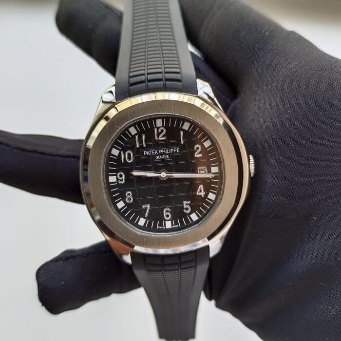 PATEK Philippe AQUANAUT Black Rubber Strap & Dial Watch 5167A-001 - Image 2