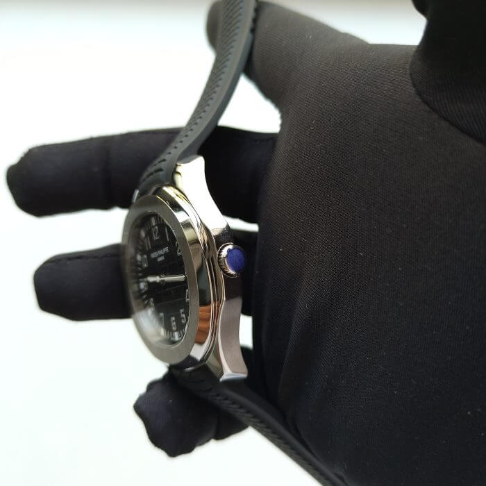 PATEK Philippe AQUANAUT Black Rubber Strap & Dial Watch 5167A-001 - Image 8