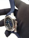 Patek Philippe Diamond Aquanaut Blue Dial Men's Blue Rubber Watch 5168G-001 Wrist Watch - Image 3