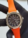 Patek Philippe Aquanaut 40MM Black Embossed Date Stainless Steel with Rubber Strap - Image 2