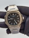 Patek Philippe Watch Black face dial | Nautilus | Steel bracelet - Image 2