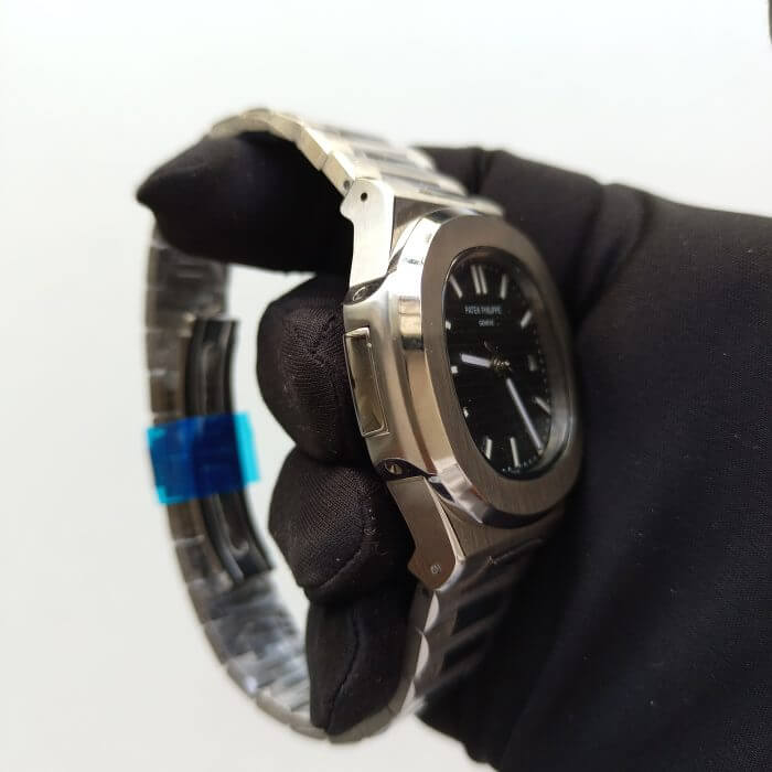 Patek Philippe Watch Black face dial | Nautilus | Steel bracelet - Image 3