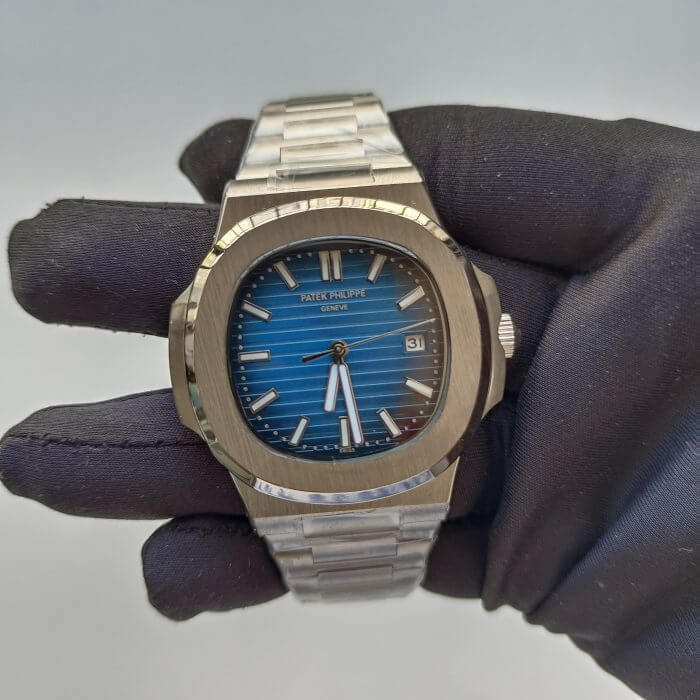 Patek Philippe Nautilus Blue Dial 5711 Stainless steel Automatic Men's Watch - Image 5