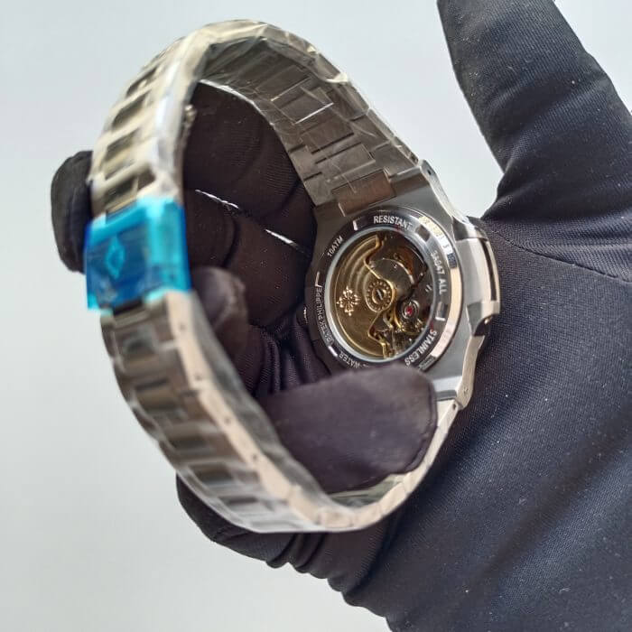 Patek Philippe Nautilus Blue Dial 5711 Stainless steel Automatic Men's Watch - Image 9