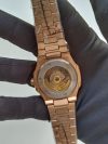 Patek Philippe Rose Gold Mens watch With Olive Green Diamond Dial - Image 5