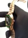 Patek Philippe Green Emerald Watch 40.5MM Rose gold Diamond - Image 4