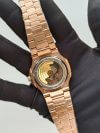 Patek Philippe Green Emerald Watch 40.5MM Rose gold Diamond - Image 6
