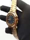 Patek Philippe Nautilus Rose Gold Blue Dial 40.5MM Automatic 5711 Men's Wrist Watch - Image 4