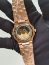 Patek Nautilus Rose Gold Yellow Dial Automatic Men's Watch - Image 6