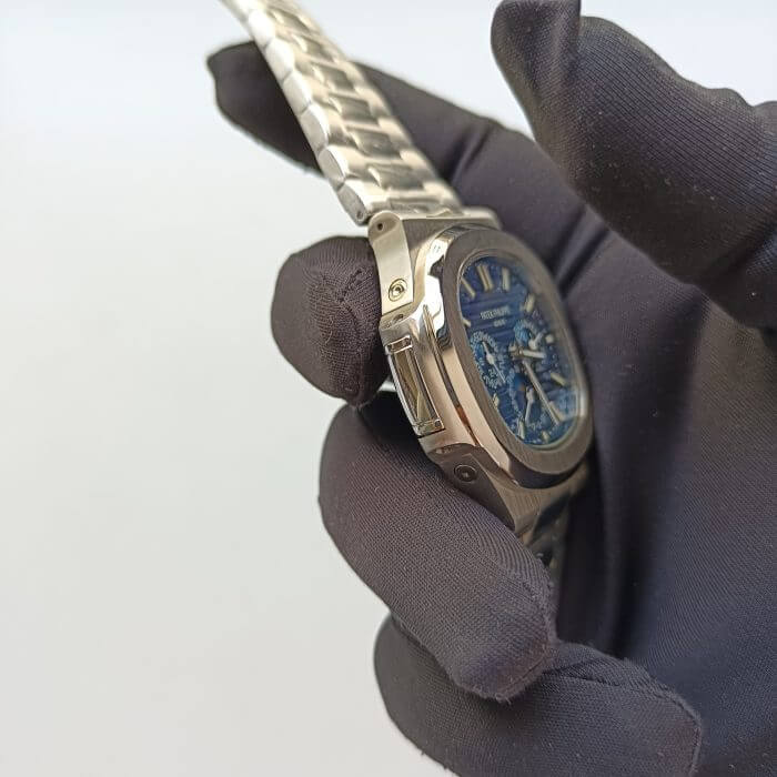 Patek Philippe Nautilus Perpetual Calendar Grand Complication Blue Dial 5740/1G Automatic Stainless Steel Watches - Image 2