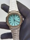 Patek Philippe Nautilus Limited Edition 5711/1A Tiffany Dial Stainless Steel Automatic Watch - Image 2
