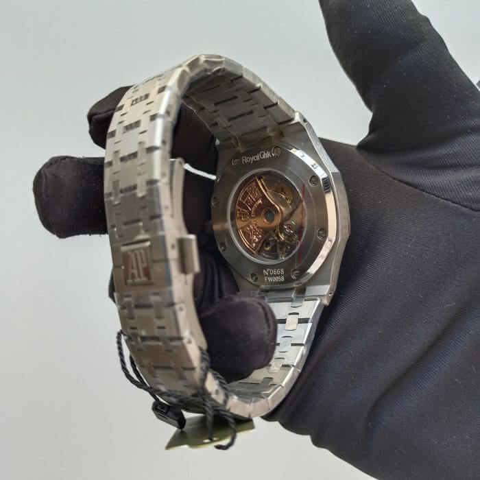 Audemars Piguet Royal Oak Selfwinding Sliver Grey Dial Stainless Steel Men's Watch - Image 6