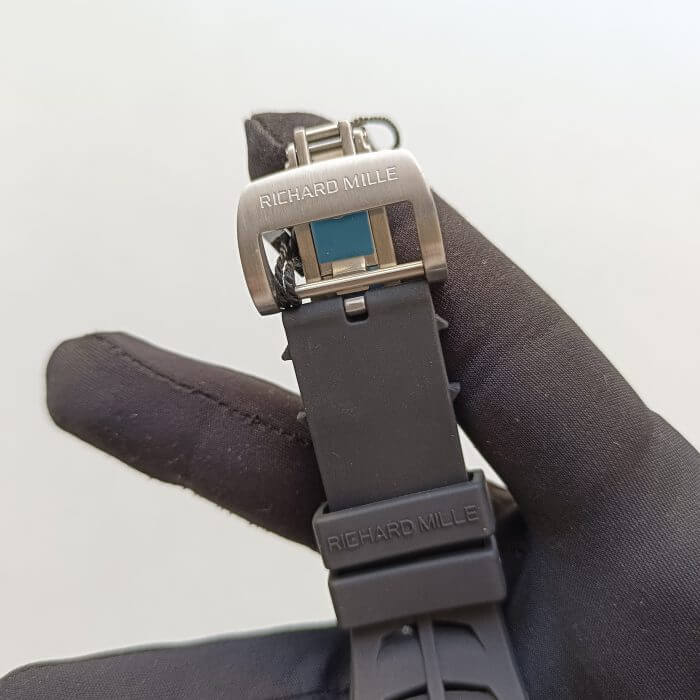 Richard Mille RM11-03 Men Transparent Full Black Dial Rubber Band Men’s Watch - Image 5