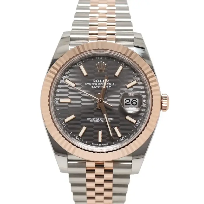 Rolex Datejust 31mm Grey Motif Replica Watch for Sale