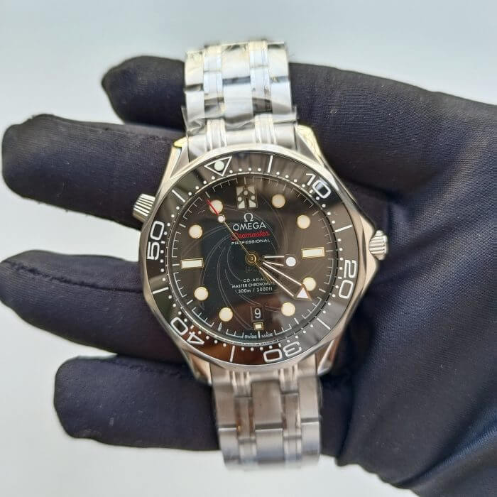 OMEGA SEAMASTER JAMES BOND EDITION 007 42MM Black Dial For Men’s Wrist Watch - Image 2